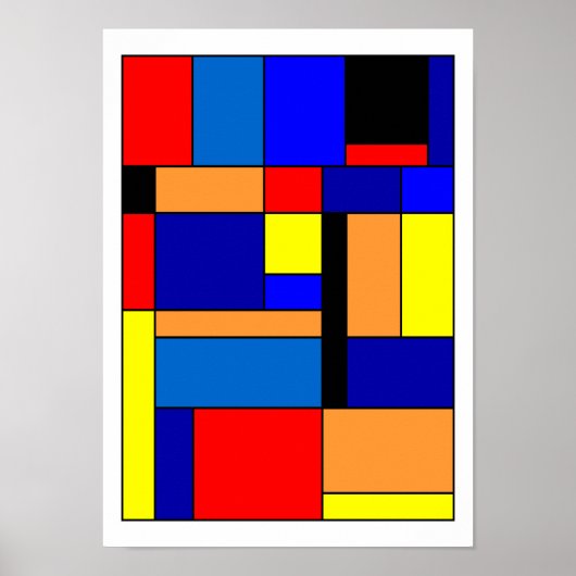 Mondriaan #2 poster (Voorkant)