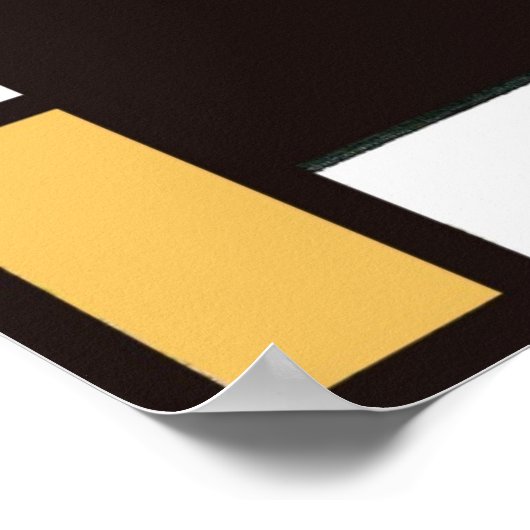 Mondriaan 2 poster (Hoek)