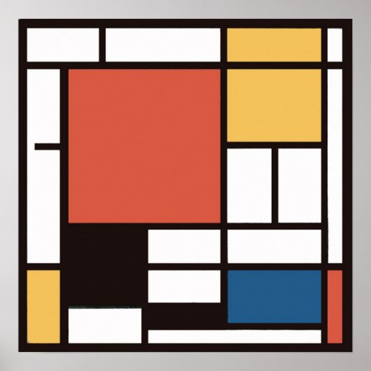 Mondriaan 2 poster (Voorkant)