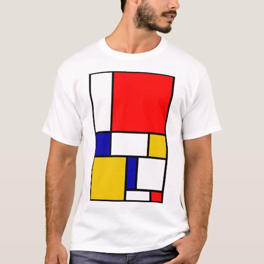 Mondriaan 2 t-shirt (Voorkant)