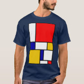 Mondriaan 2 t-shirt (Voorkant)