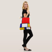 Mondriaan 2 tote bag (Op model)