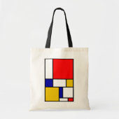 Mondriaan 2 tote bag (Voorkant)