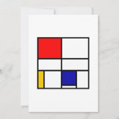 Mondriaan 3 kaart (Voorkant)