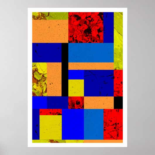 Mondriaan #3 poster (Voorkant)