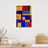 Mondriaan #3 poster (Keuken)