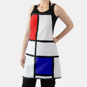 Mondriaan 3 schort (Insitu)