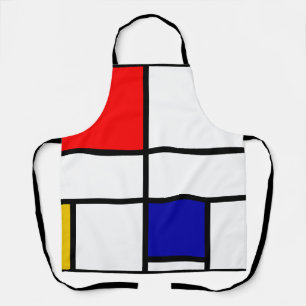 Mondriaan 3 schort