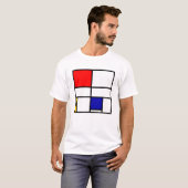Mondriaan 3 t-shirt (Voorkant volledig)