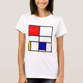 Mondriaan 3 t-shirt (Voorkant)