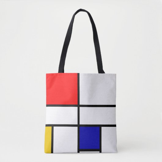 Mondriaan 3 tote bag (Voorkant)