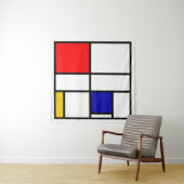 Mondriaan 3 wandkleed (In situ)