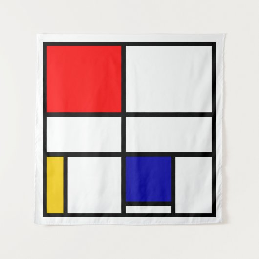 Mondriaan 3 wandkleed (Voorkant)