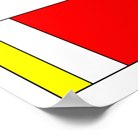 Mondriaan #47 poster (Hoek)