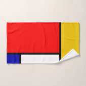 Mondriaan 4 bad handdoek (Handdoek)