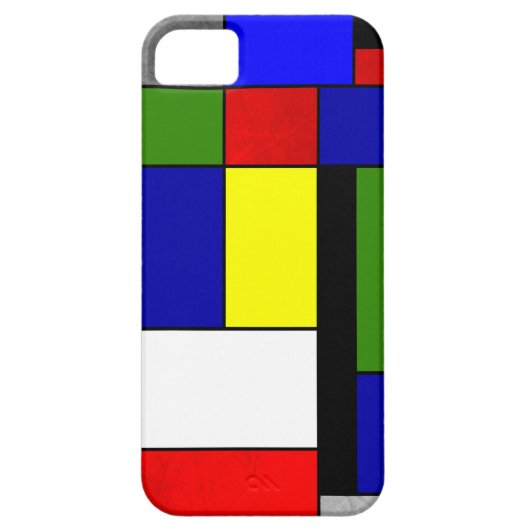 Mondriaan #4 Case-Mate iPhone case (Achterkant)