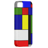 Mondriaan #4 Case-Mate iPhone case (Back/Rechts)