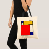 Mondriaan 4 tote bag (Voorkant (product))
