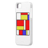 Mondriaan #57 Case-Mate iPhone case (Achterkant Links)
