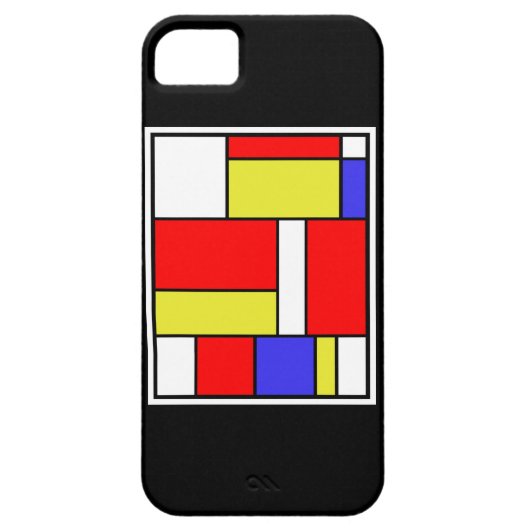 Mondriaan #57 Case-Mate iPhone case (Achterkant)