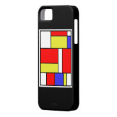 Mondriaan #57 Case-Mate iPhone case (Achterkant Links)