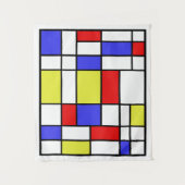 Mondriaan #59 Klein Wandkleed (Voorkant)