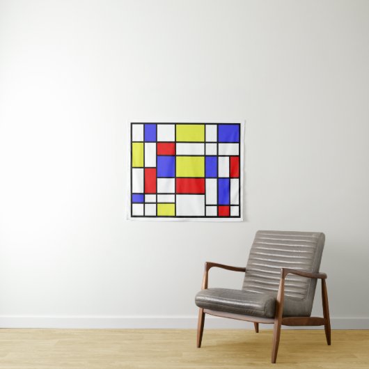Mondriaan #59 Klein Wandkleed (In Situ (horizontaal))