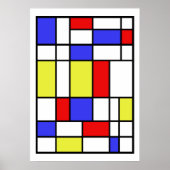 Mondriaan #59 poster (Voorkant)