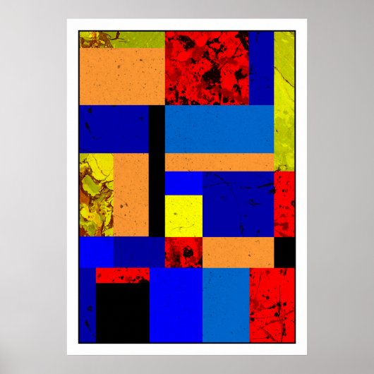 Mondriaan #6-1 poster (Voorkant)