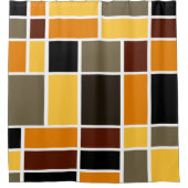 Mondriaan 72 douchegordijn (Voorkant)