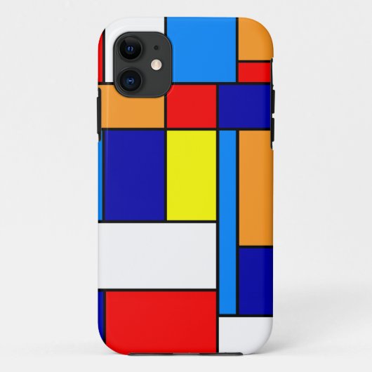 Mondriaan #8 Case-Mate iPhone case (Achterkant)