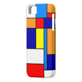 Mondriaan #8 Case-Mate iPhone case (Achterkant Links)