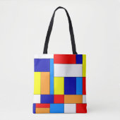 Mondriaan #8 tote bag (Voorkant)