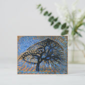 Mondriaan - Apple Tree, pointillist versie, Briefkaart (Staand voorkant)