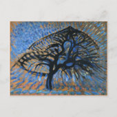 Mondriaan - Apple Tree, pointillist versie, Briefkaart (Voorkant)