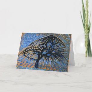 Mondriaan - Apple Tree, pointillist versie, Kaart