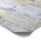 Mondriaan - Boom A, abstract kunstwerk Poster (Hoek)