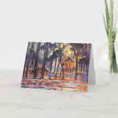 Mondriaan - Bossen nabij Oele Kaart (Voorkant)