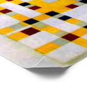 Mondriaan - Broadway Boogie Woogie Poster (Hoek)