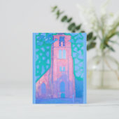 Mondriaan - Church Tower te Domburg, Briefkaart (Staand voorkant)