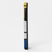 Mondriaan Compositie Rood Geel Blauw Zwart Case-Mate iPhone Case (Achterkant/links)