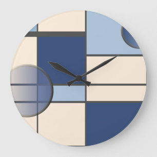 Mondriaan en Blauw Grote Klok