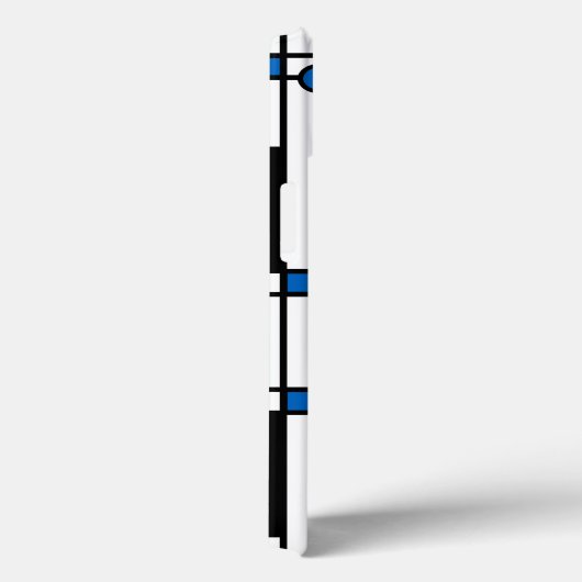 Mondriaan geïnspireerd neo-plasticisme Abstract Case-Mate iPhone Case (Achterkant / Rechts)