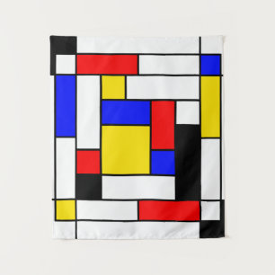Mondriaan Geometric Art 2 Wandkleed