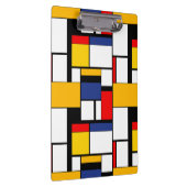 Mondriaan Geometric Minimalist Comopsition Modern Klembord (Rechts)