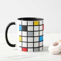 Mondriaan Geometric Minimalist Comopsition Modern