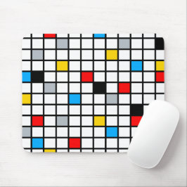 Mondriaan Geometric Minimalist Comopsition Modern Muismat