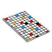 Mondriaan Geometric Minimalist Comopsition Modern Notitieboek (Rechterzijde)