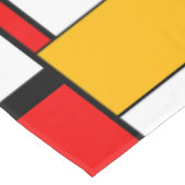 Mondriaan Geometric Minimalist Comopsition Modern Tafelkleed (Gekanteld)