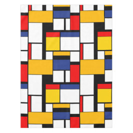 Mondriaan Geometric Minimalist Comopsition Modern Tafelkleed